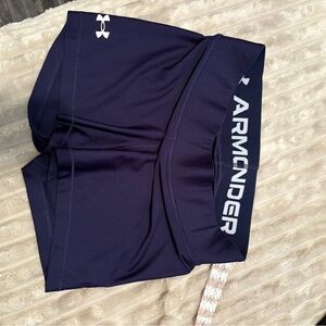 Under Armour Dark Blue Performance Shorts
